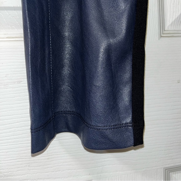 BCBG faux leather color block leggings - Picture 5 of 10